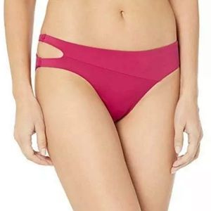 Volcom Simply Seamless Classic Full Bikini Bottom - Zinfandel